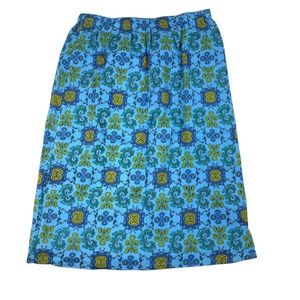 Liz Claiborne Cotton Floral Skirt Sz S